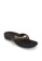 Vionic black Floriana Toe Post Sandal 669B1SHCB99EA4GS_2