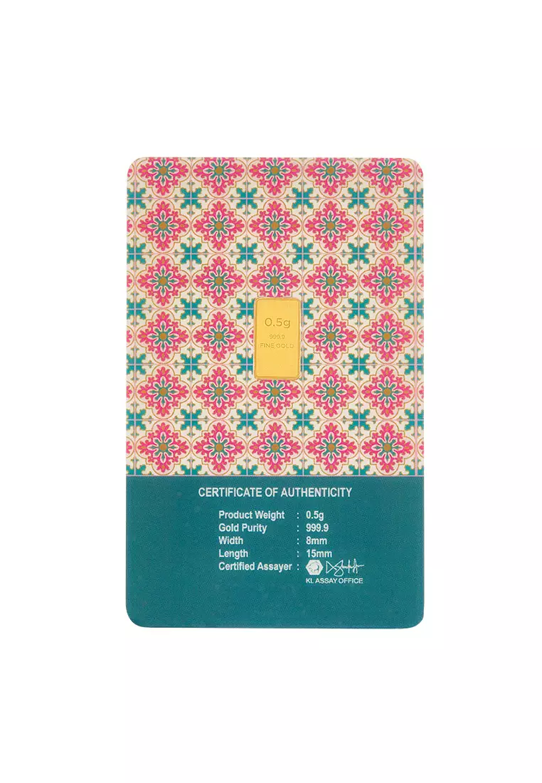 HABIB 0.5g 999.9 Gold Bar (Peranakan)
