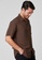 East India Company Suman -Short Sleeve Micro Print Shirt 12582AA578ACBEGS_3