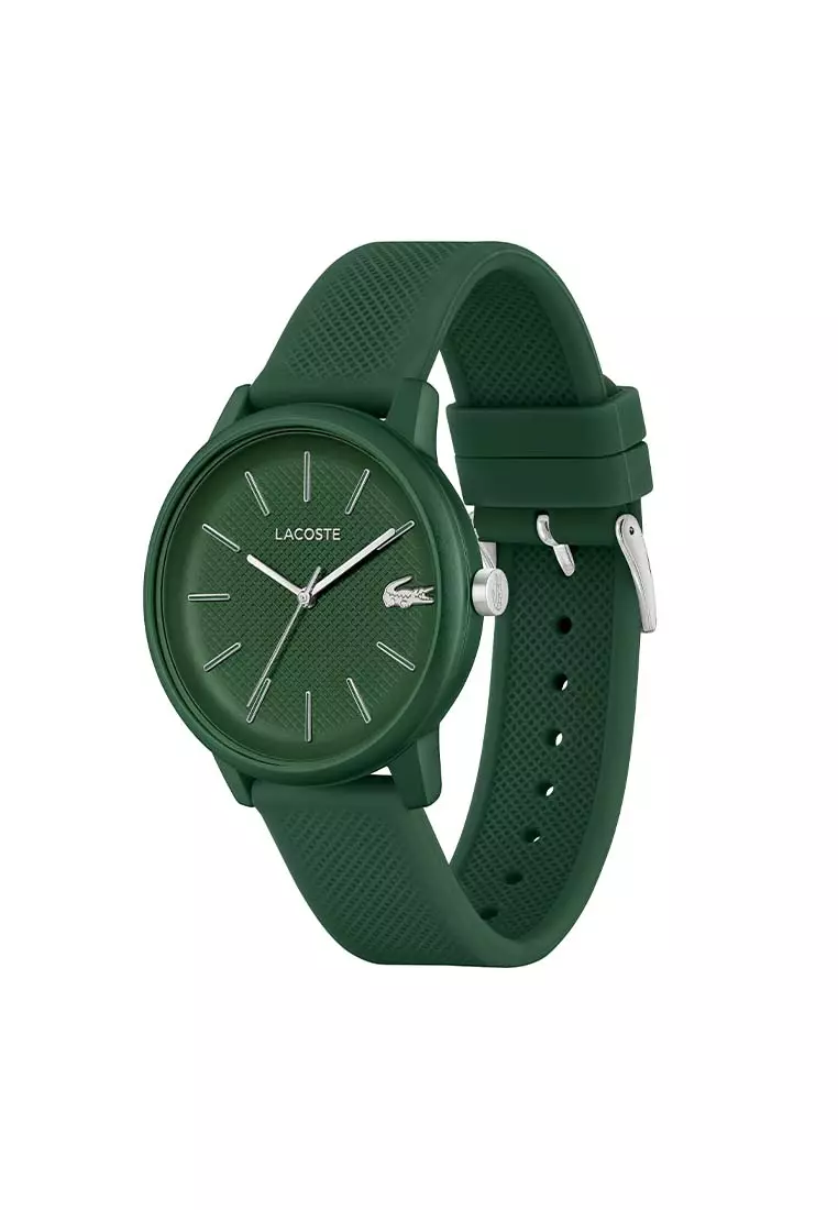 Men's 12.12 Move Green Silicone Analog Watch LAW-2011238