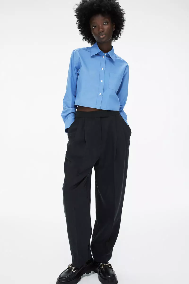 Buy H&M Linen-blend tailored trousers 2024 Online | ZALORA Philippines