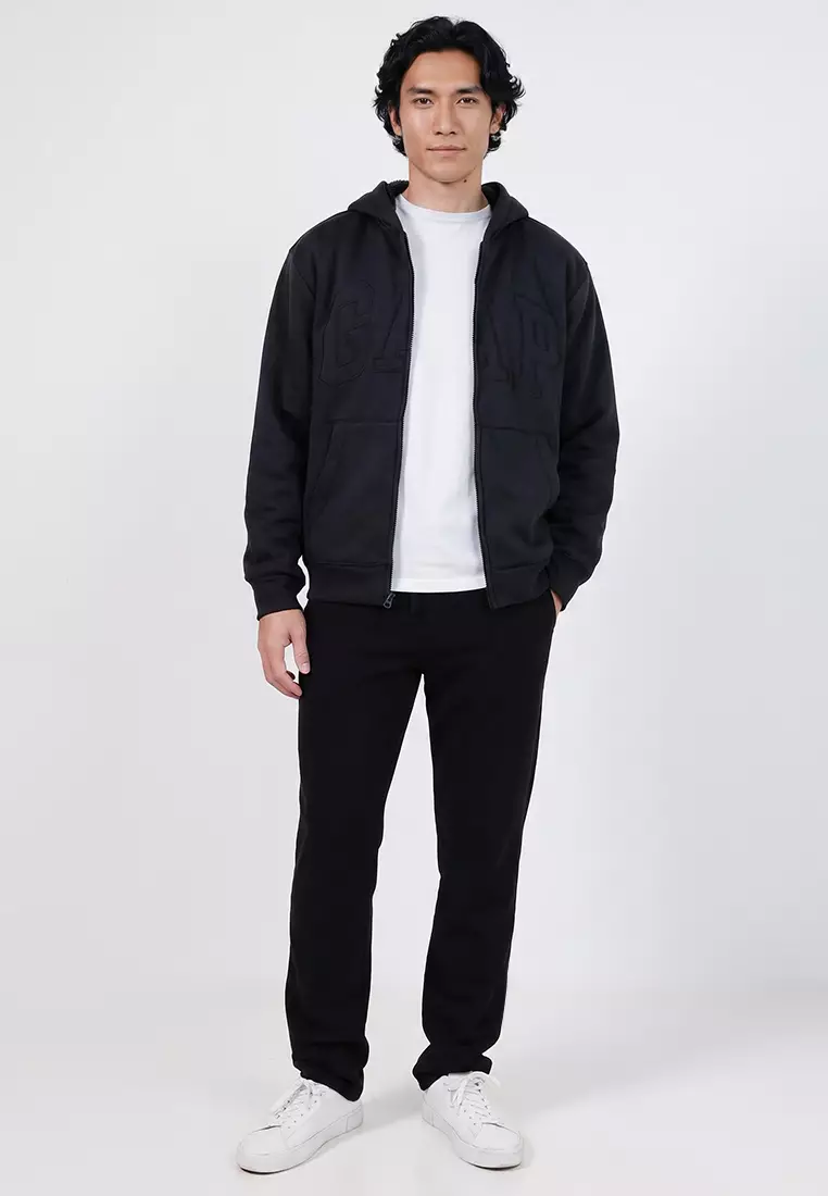 Arch Sherpa Zip Hoodie