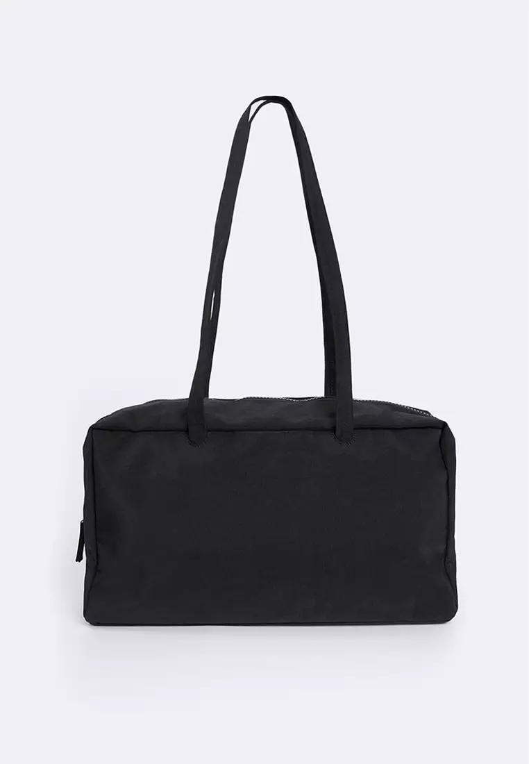 Medium Nylon Bowler Bag