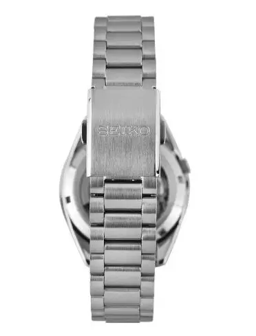 Jam Tangan Pria Seiko 5 Sports SRPK87 SRPK87K1 SNXS Series Strap Stainless Steel Silver Blue Dial Color