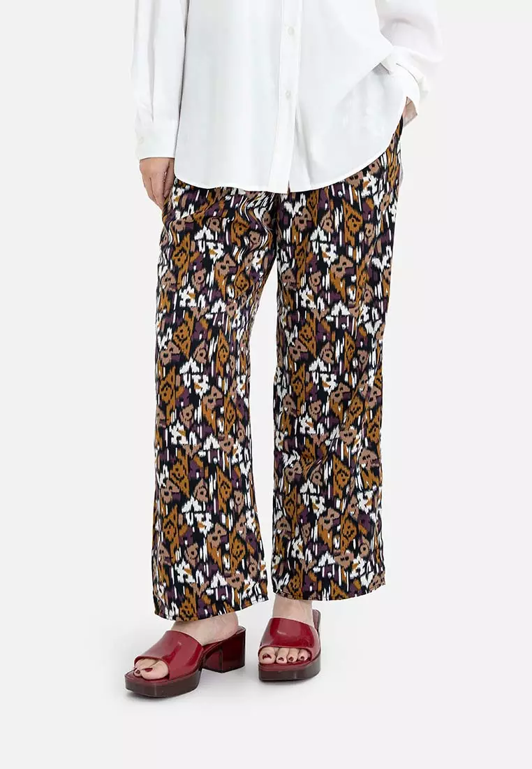 Machida Art Pattern Eazy Pants