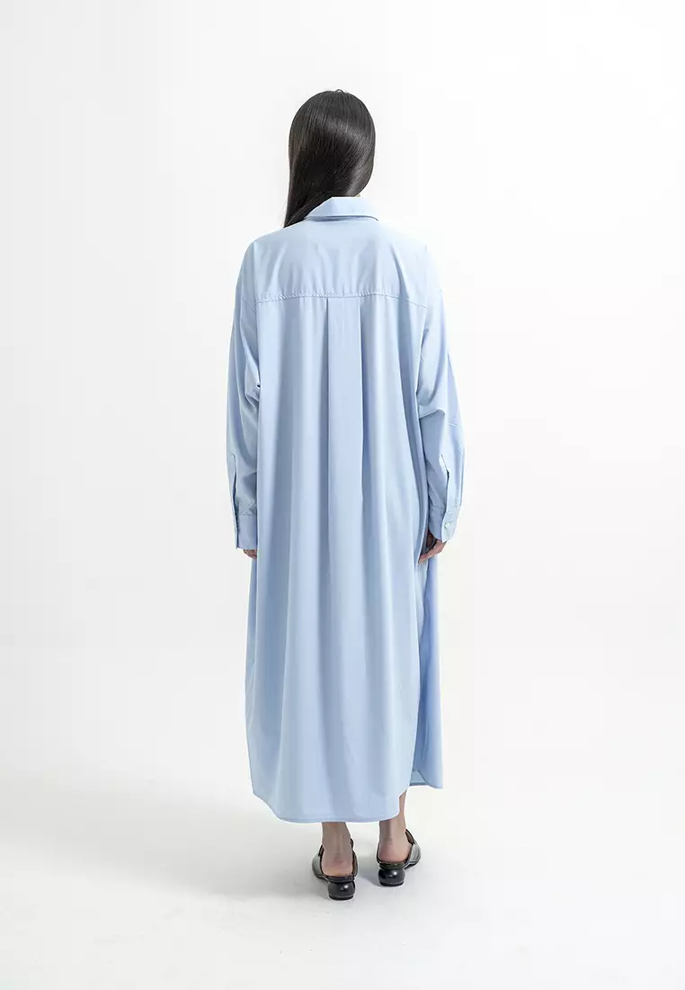 BOWN - Nuo Apron Shirt Dress