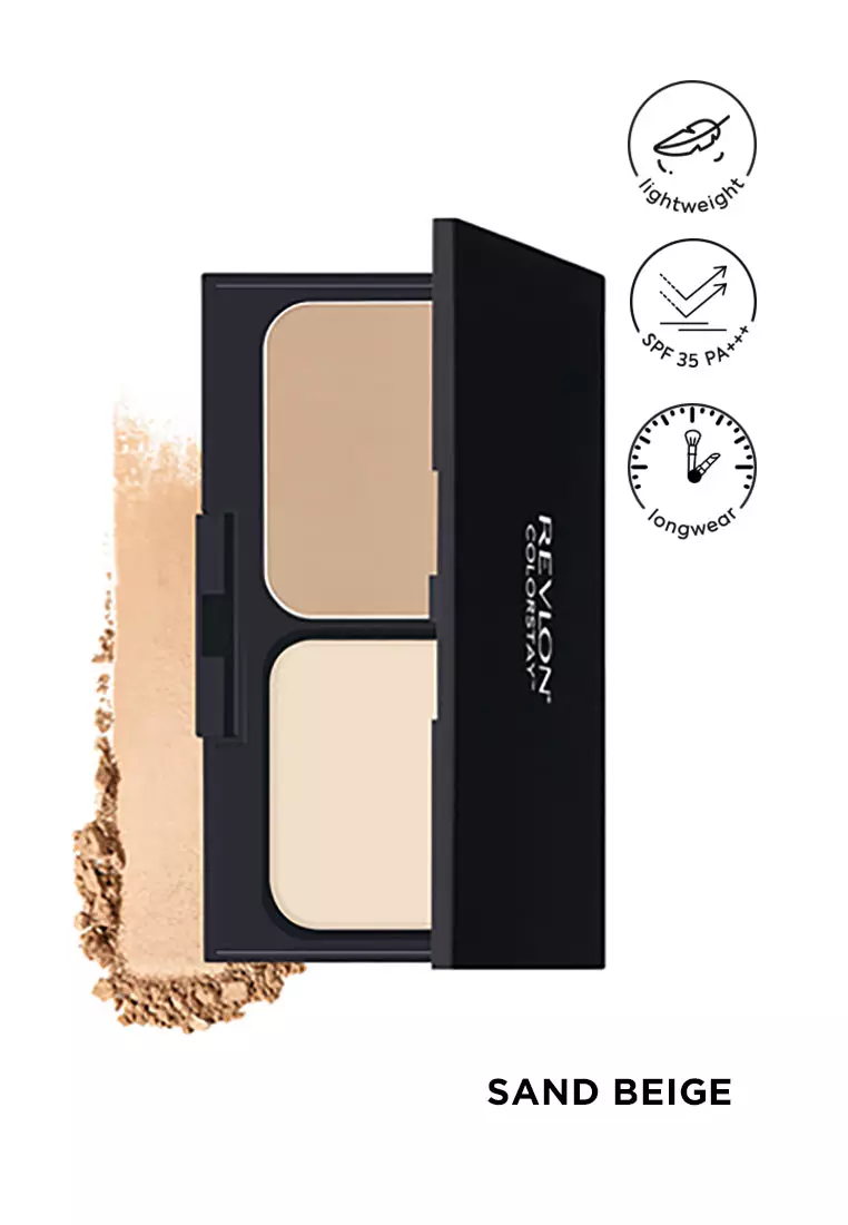 Colorstay Powder Foundation [Spf 20/Pa+++, 16Hr Longwear] - Sand Beige