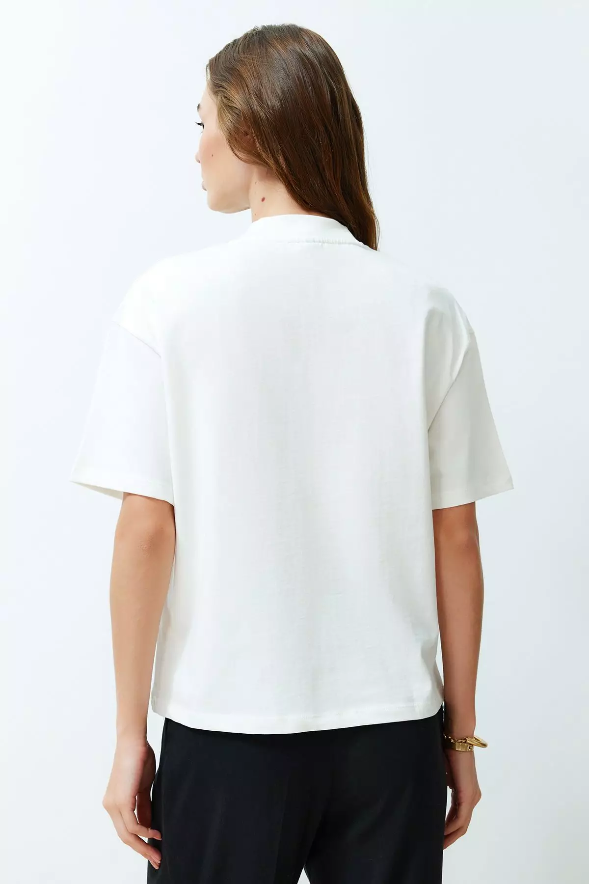 Mock Neck T-Shirt