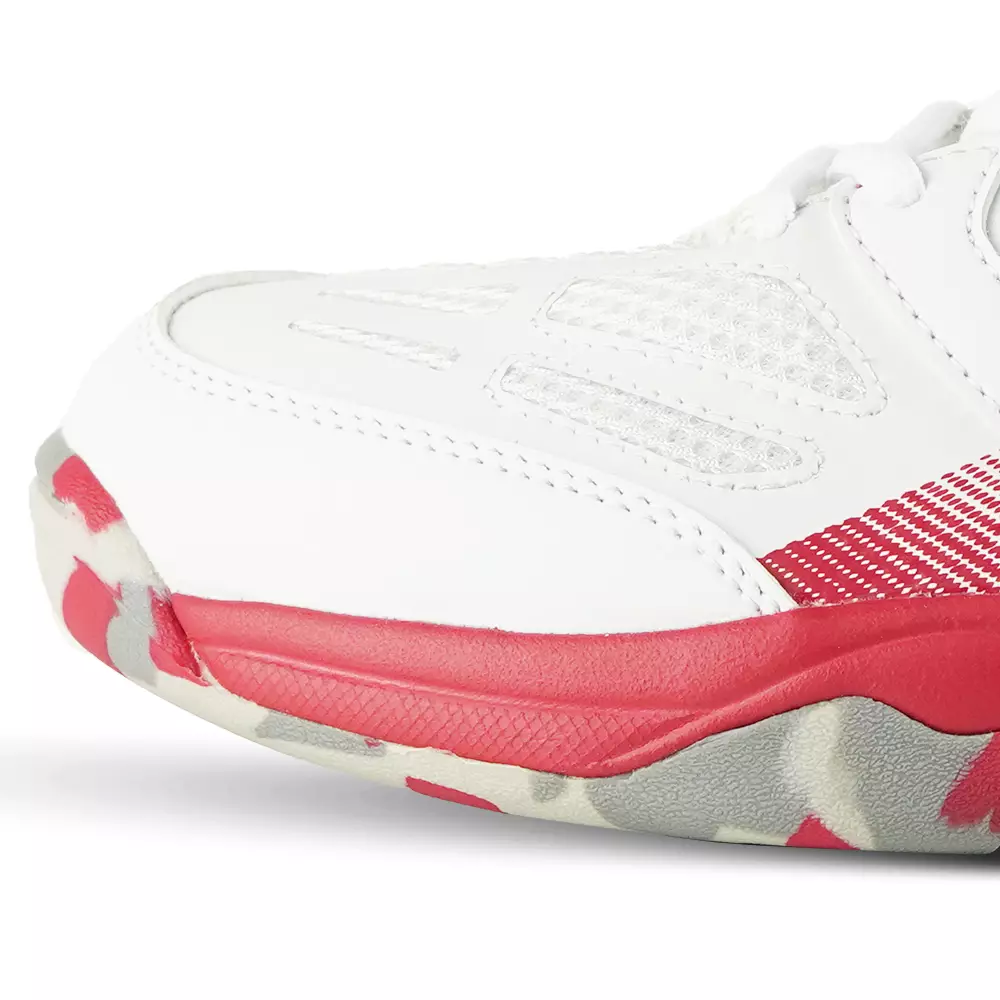 Eagle Sepatu Badminton Jet Pro II - PUTIH/MERAH