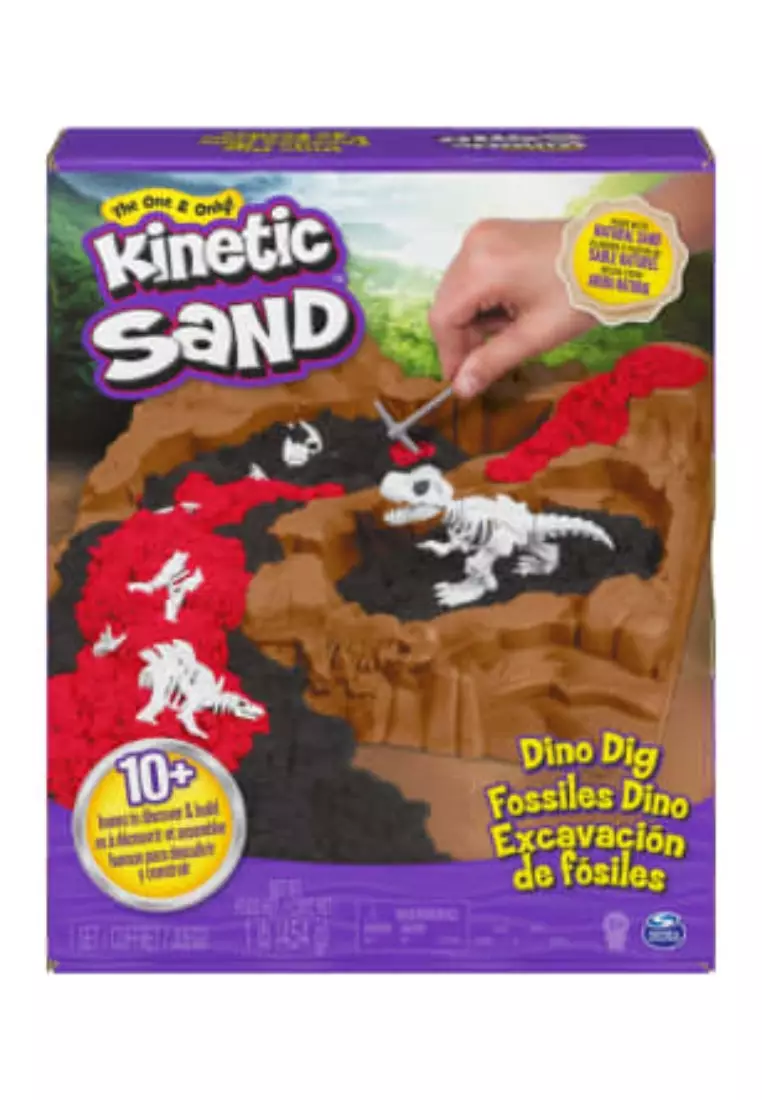 Kinetic Sand Digging for Dinos