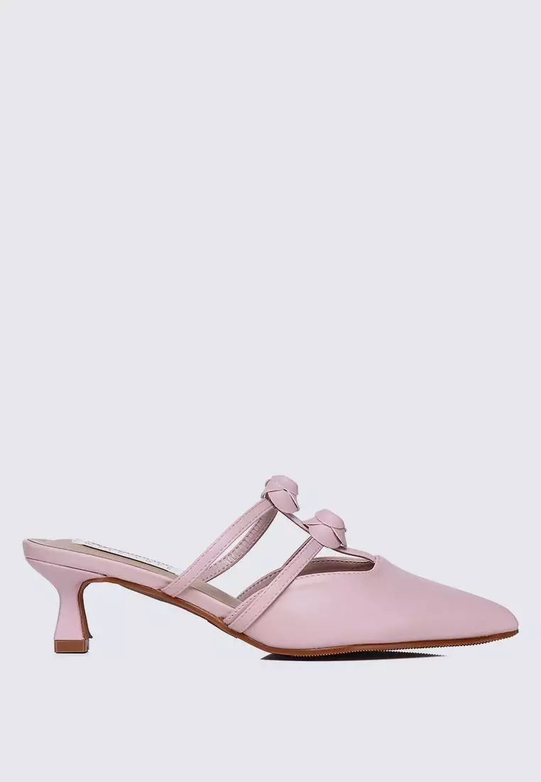 Enchantée Comfy Heels In Pink
