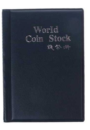 Baellerry black World Coin Stock Dompet Fashion Album Koleksi Koin 120 Slot Material Plastik ORIGINAL B9CD6AC2BB0811GS_1
