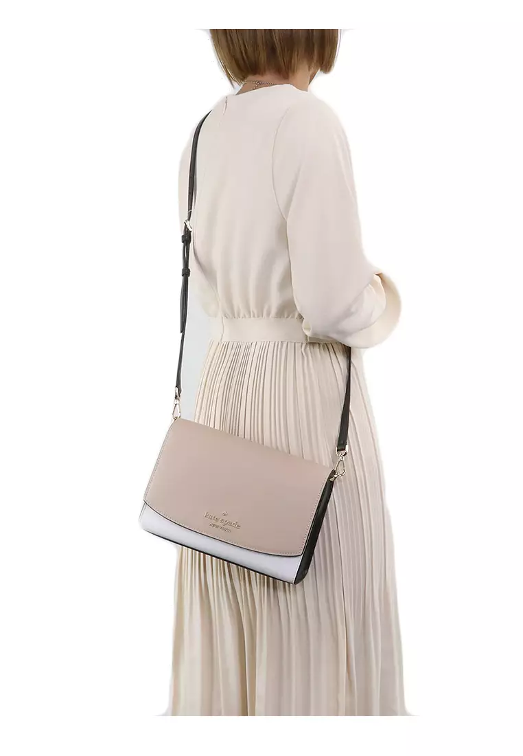 Buy Kate Spade Kate Spade Carson Colorblock Crossbody Bag Warm Beige 2024 Online ZALORA