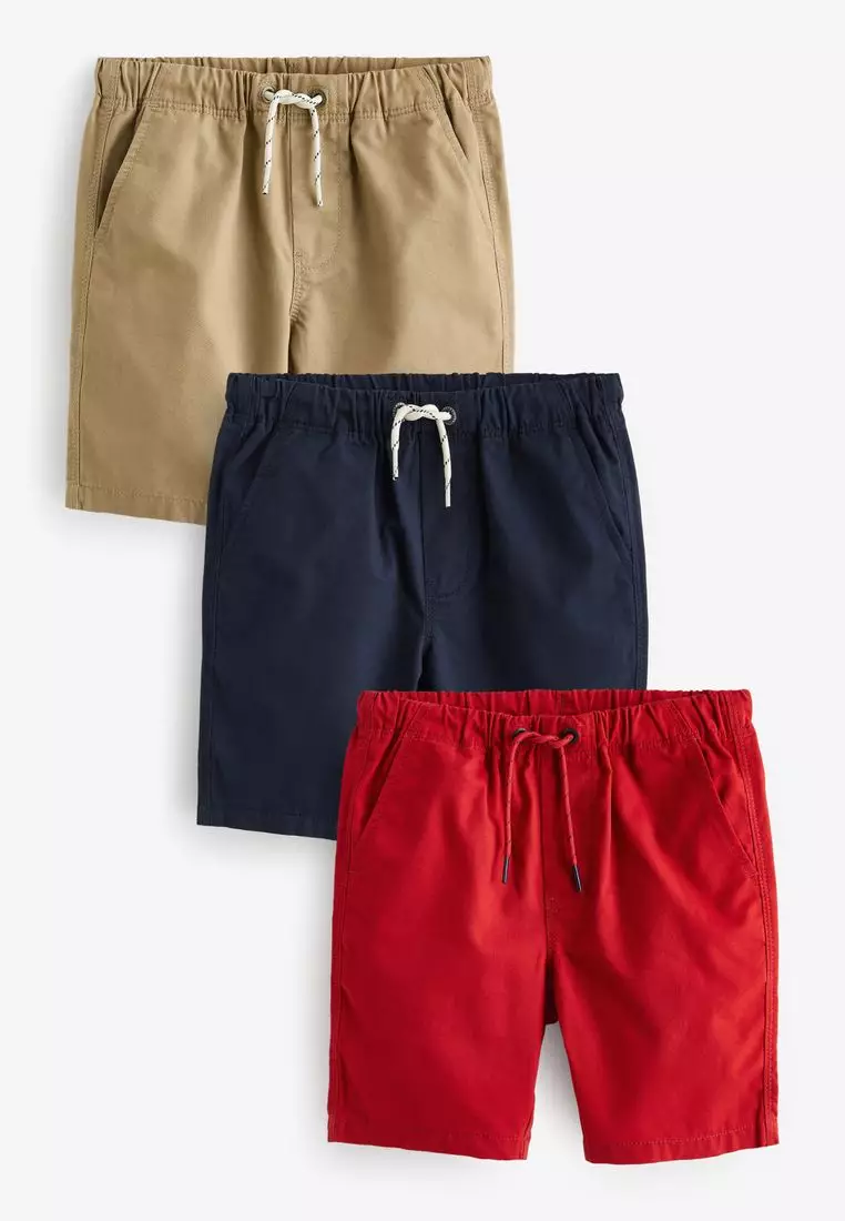 Pull-On Shorts 3 Pack