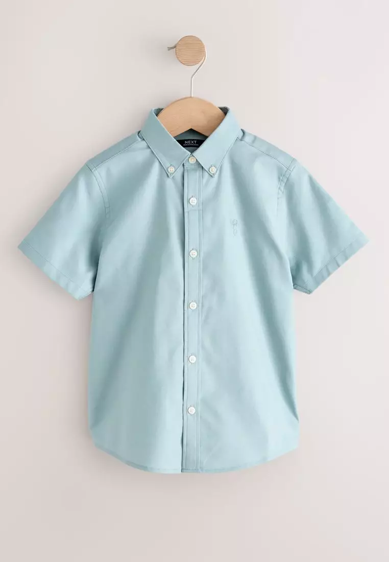 Short Sleeve Cotton Rich Oxford Shirt
