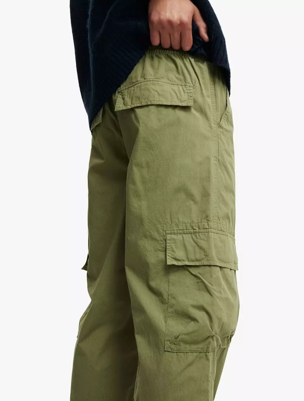 Cotton On - PANTS - Knox Baggy Cargo Pant - FOREST