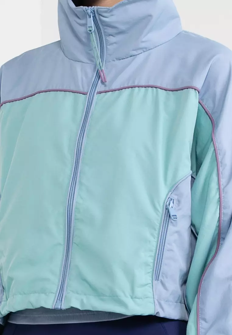 Cropped Contrast Anorak