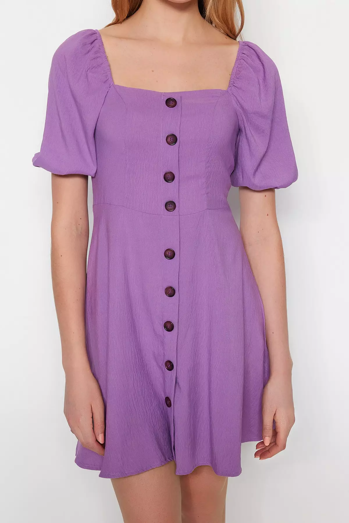 Button Detail Dress