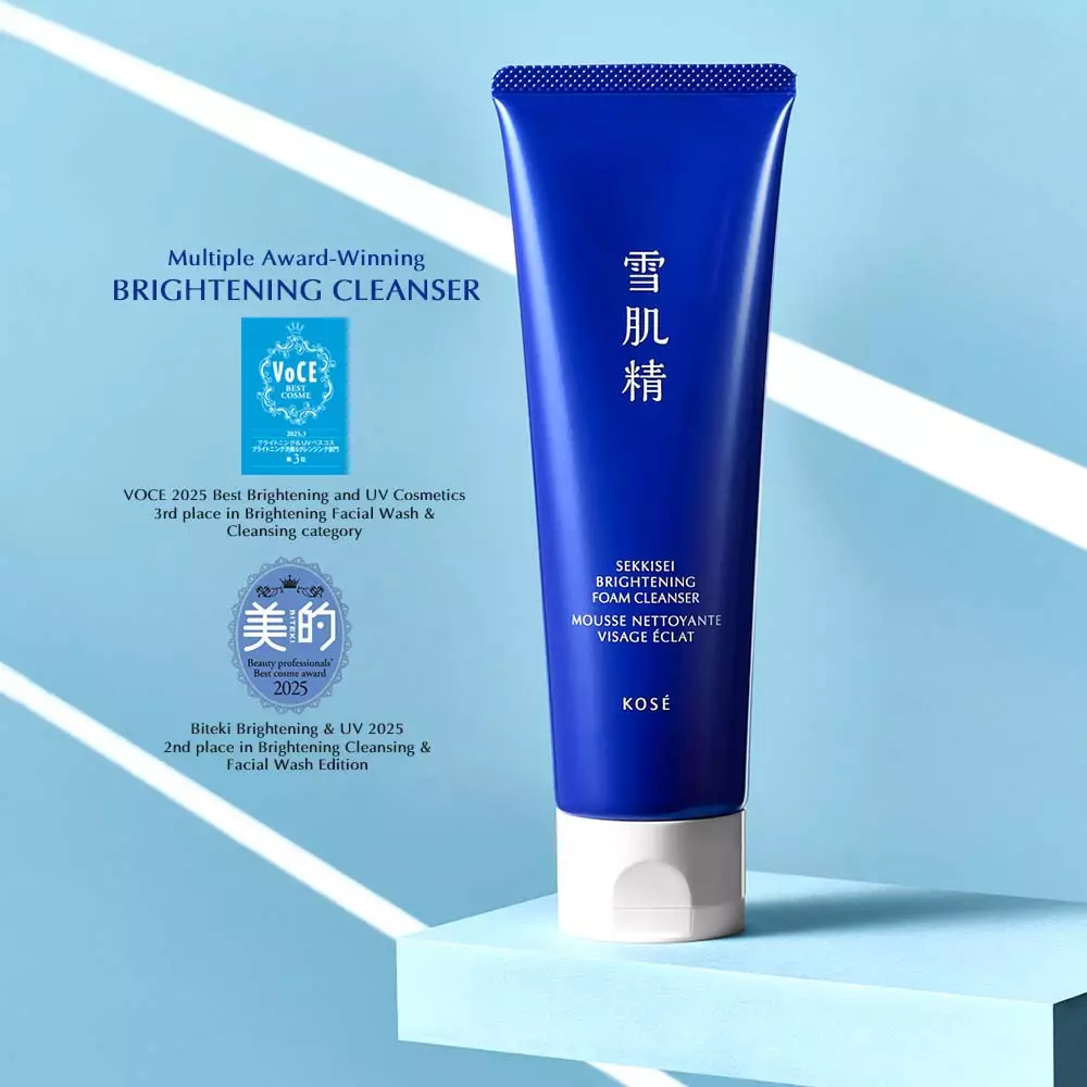 KOSE Sekkisei Brightening Foam Cleanser - 130gr