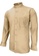 Pacolino brown Pacolino - (Regular) Mandarin Collar Striped Formal Casual Long Sleeve Men Shirt AEDFFAAC8818EAGS_2