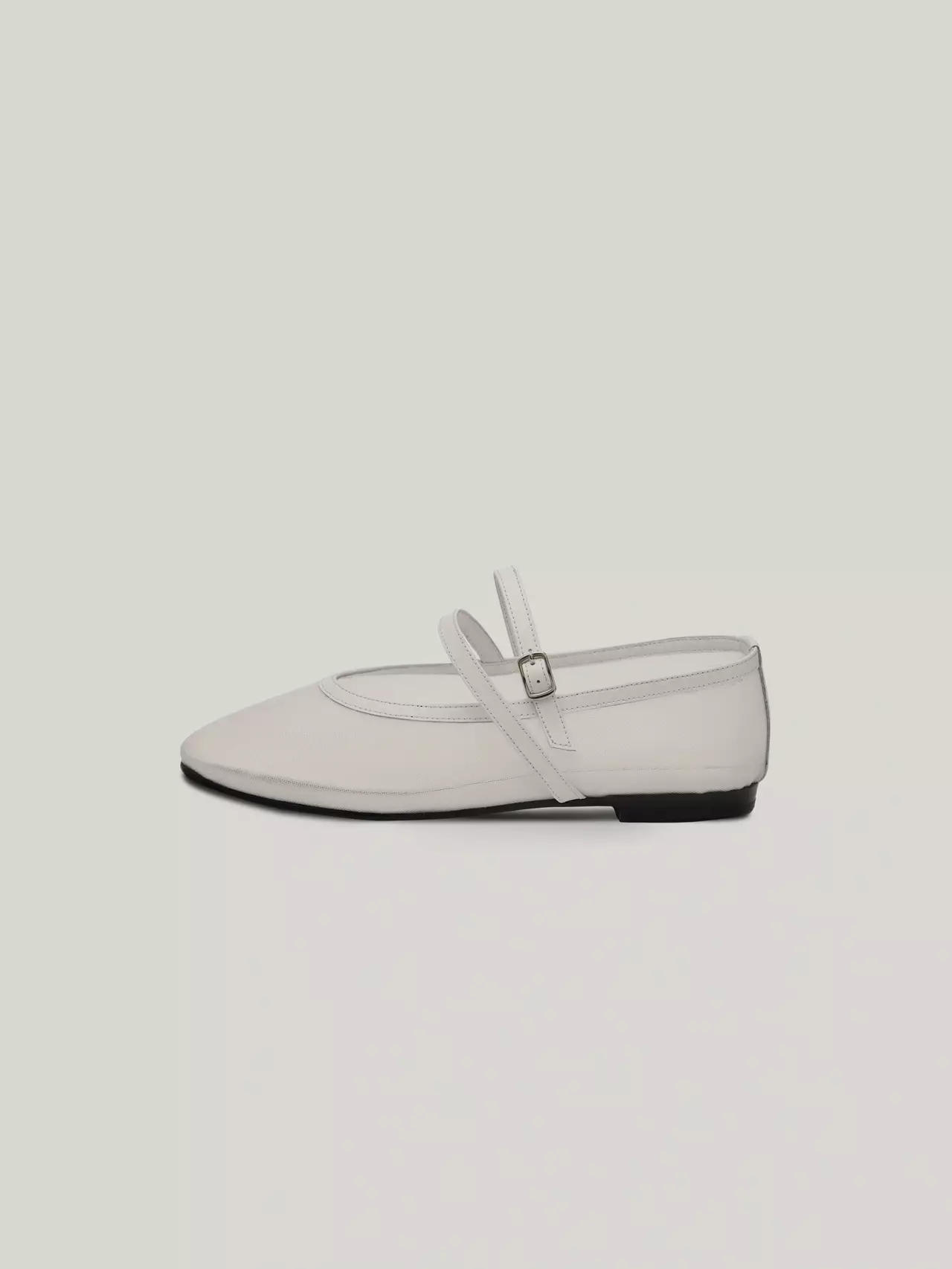 DOUBLE STRAP MESH FLAT mesh white