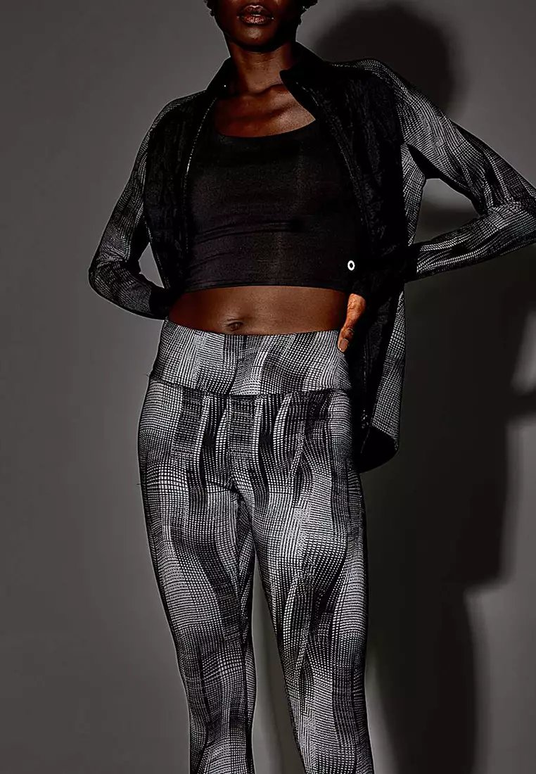 Go Move Reflective High Waisted Gym Leggings