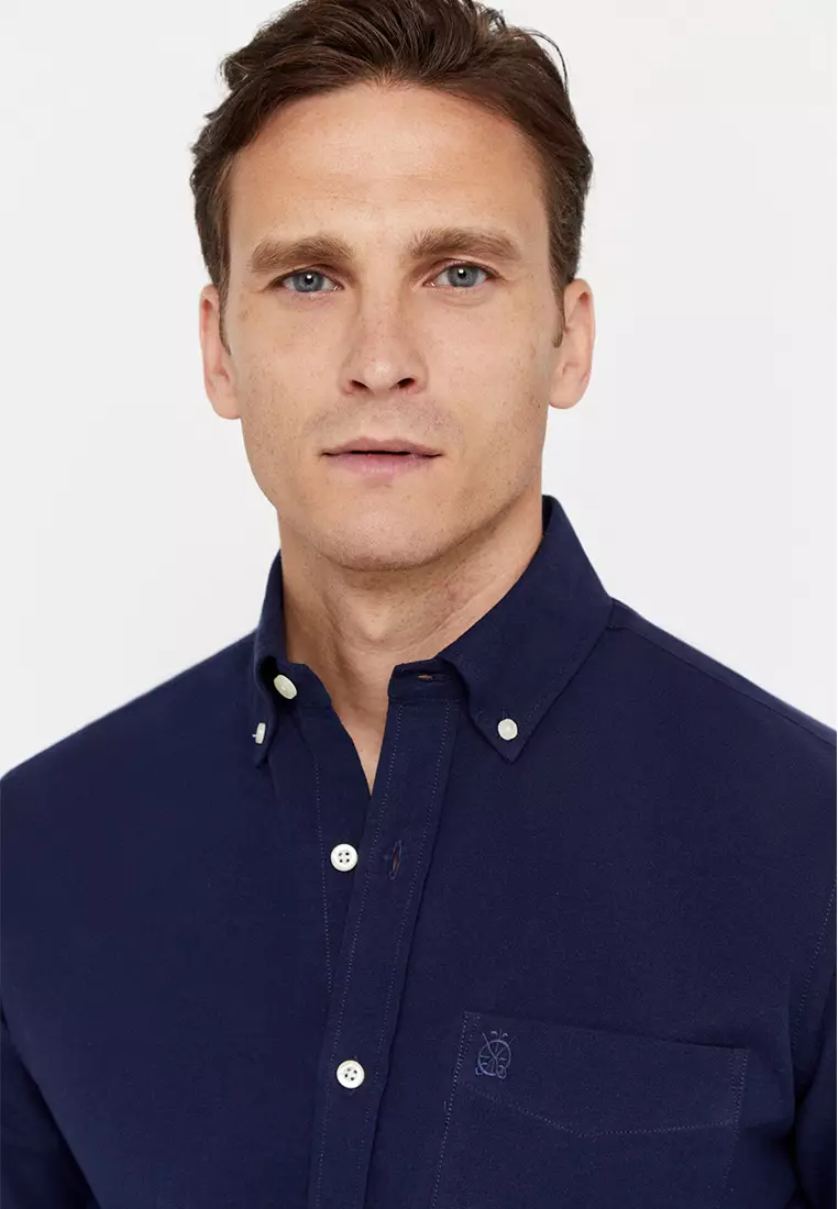 Plain Oxford Shirt