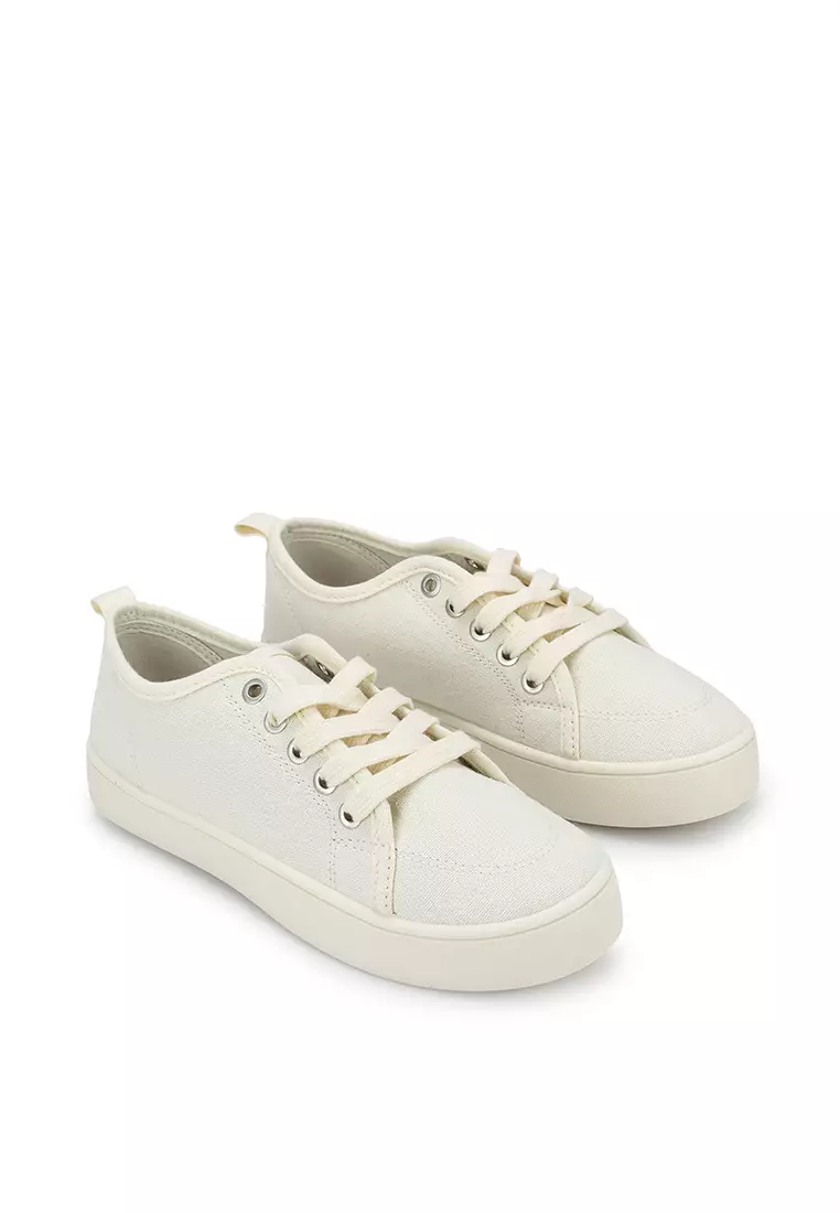 Next hot sale white plimsolls