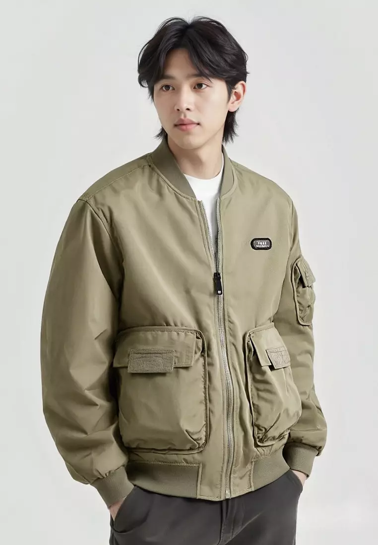 Casual Military Style Bomber Jacket