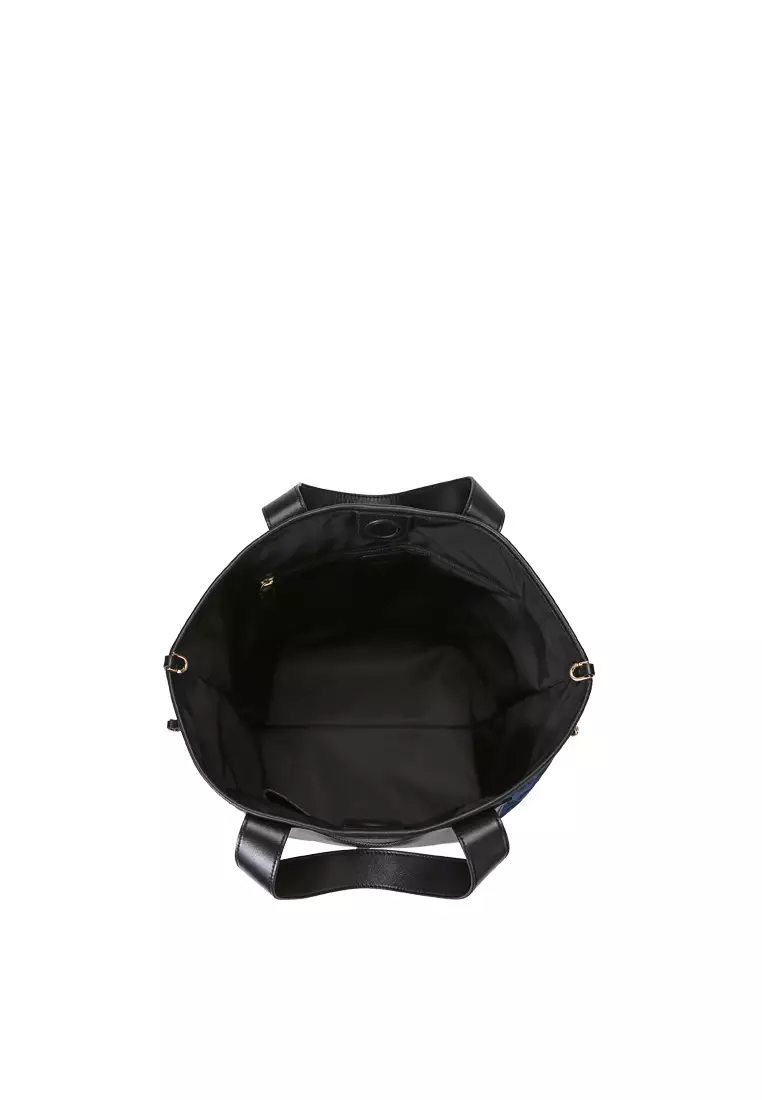 Nin 3-Way Canvas Tote - Navy Blue