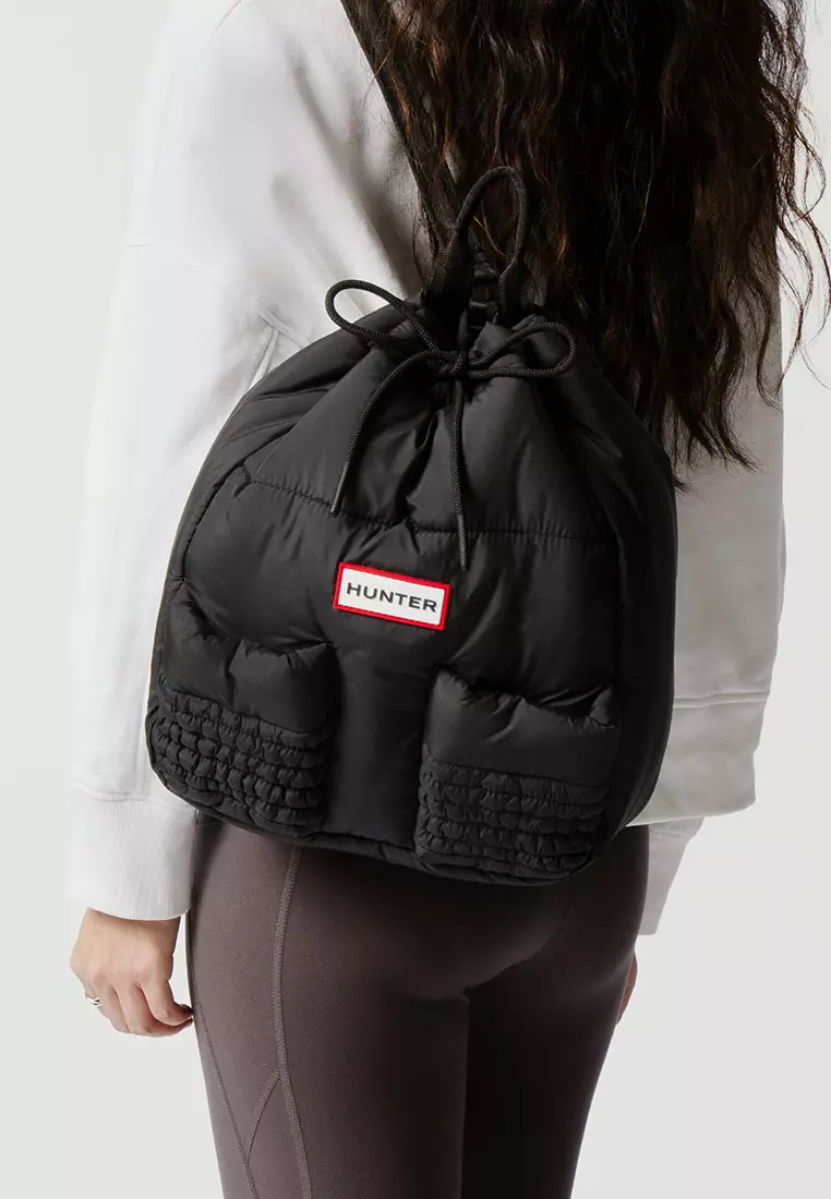 SMOCKED PUFFER BACKPACK