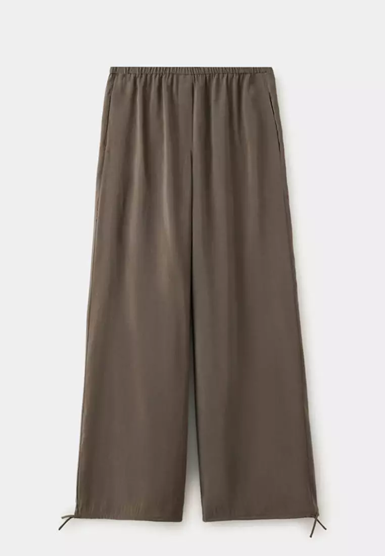 Elastic Waist Harem Pants