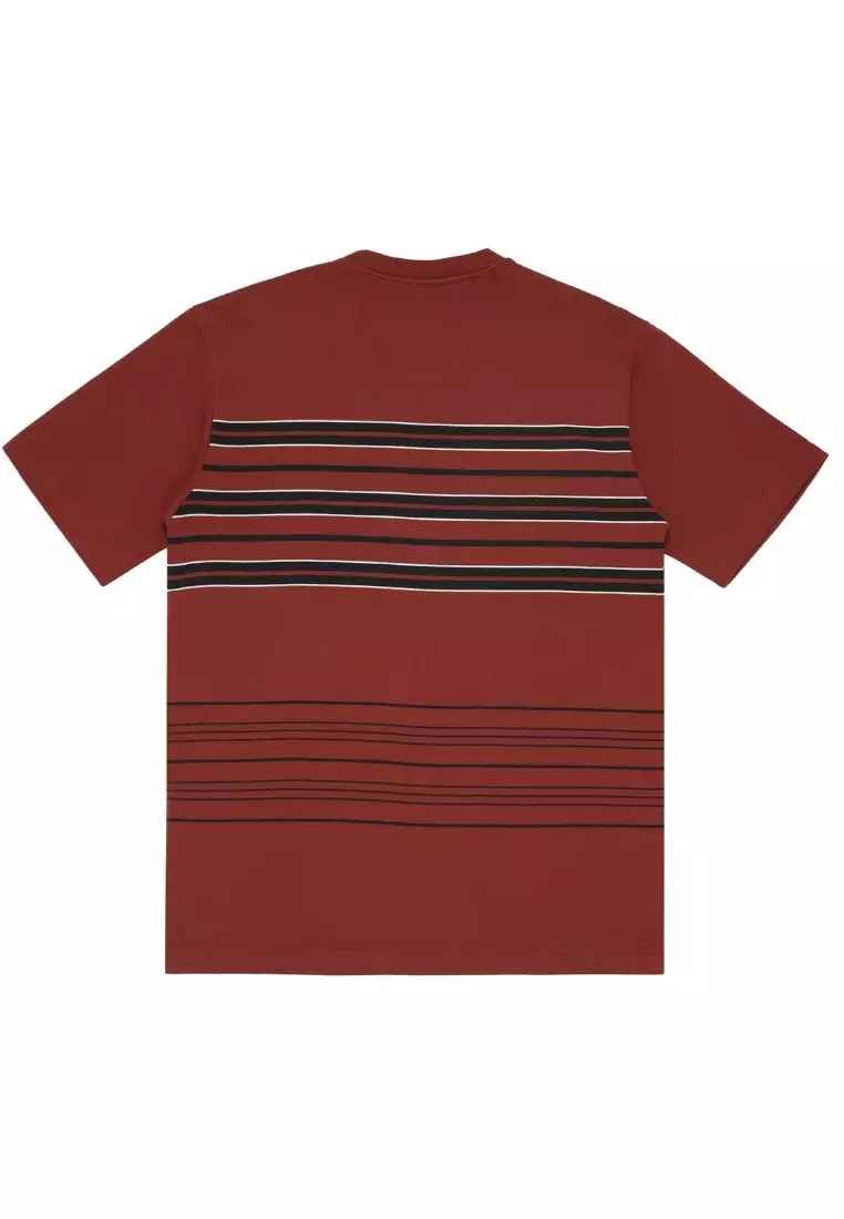 POLICE T-Shirt Salur Bordir Cotton Premium Tebal Pria 53018