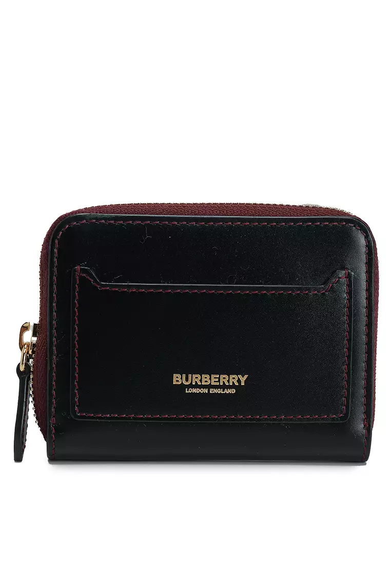 Buy Burberry Logo Mini Zip-Around Wallet (tr) 2025 Online