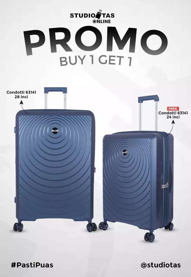 Condotti Koper 28 inci 63141-28 Free 24 inci Pearly Dark Blue