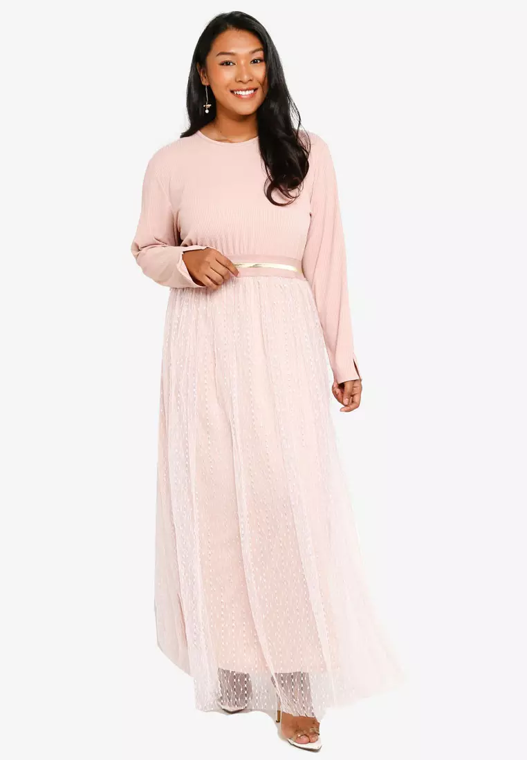 Stretchable maxi dress sale