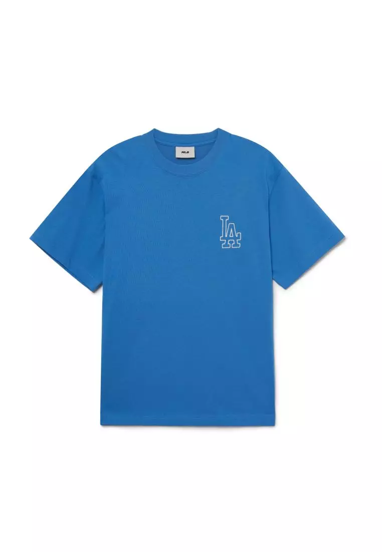 MLB BASIC MEGA LOGO OVER FIT T-SHIRTS LOS ANGELES DODGERS