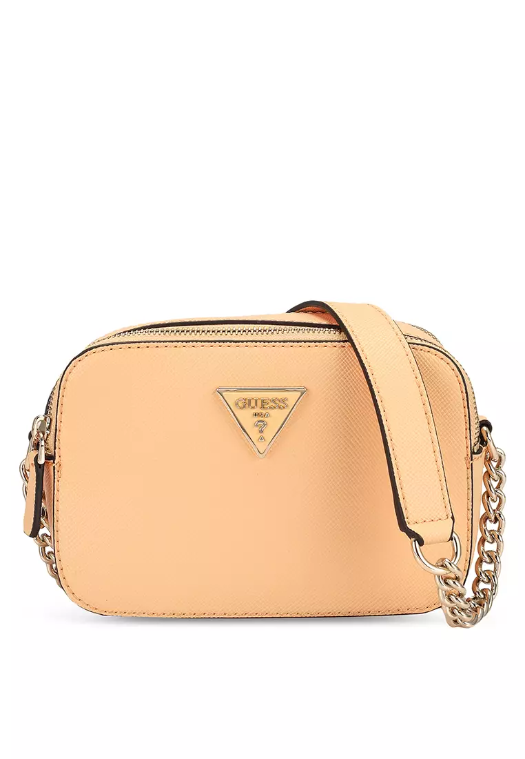 Noelle logo best sale printed camera crossbody