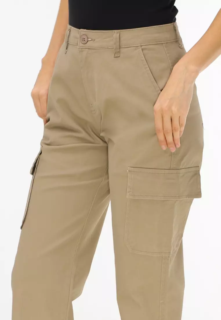 Colored Cargo Pants Ladies