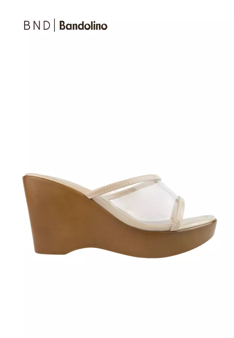Discount on BND  shoes - SKU: BND - Bandolino Jillian Wedges 31810 Beige