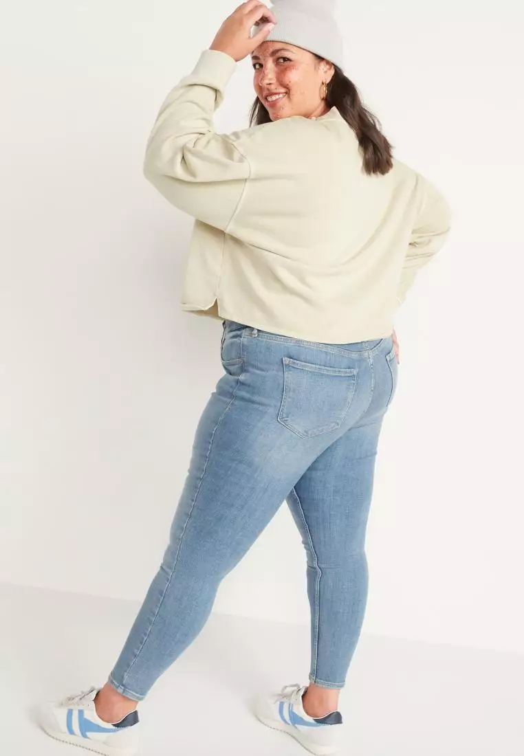 Mid-Rise Rockstar Super-Skinny Jeans for Women