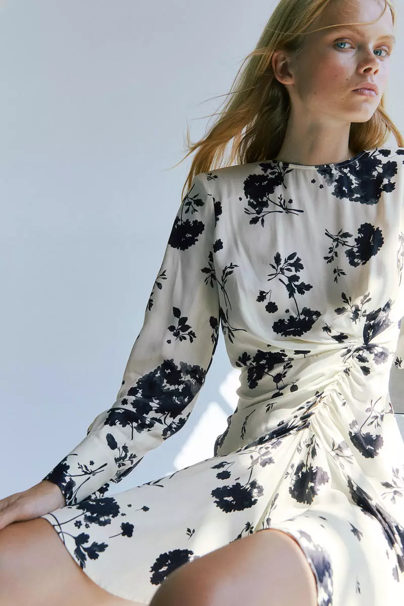 Gathered dress