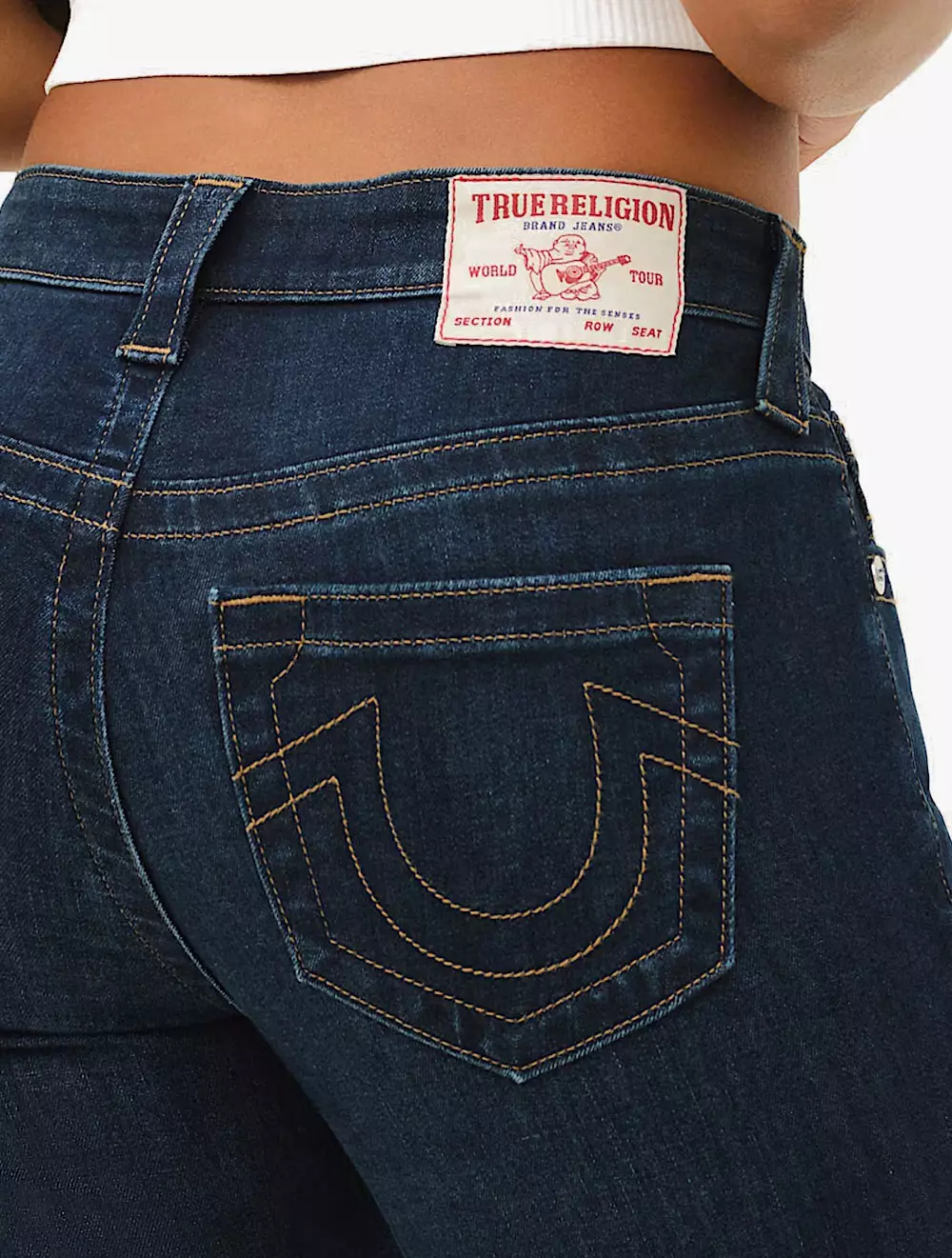True Religion  - Women Denim Pants - JENNIE MR CURVY SKINNY - Indigo