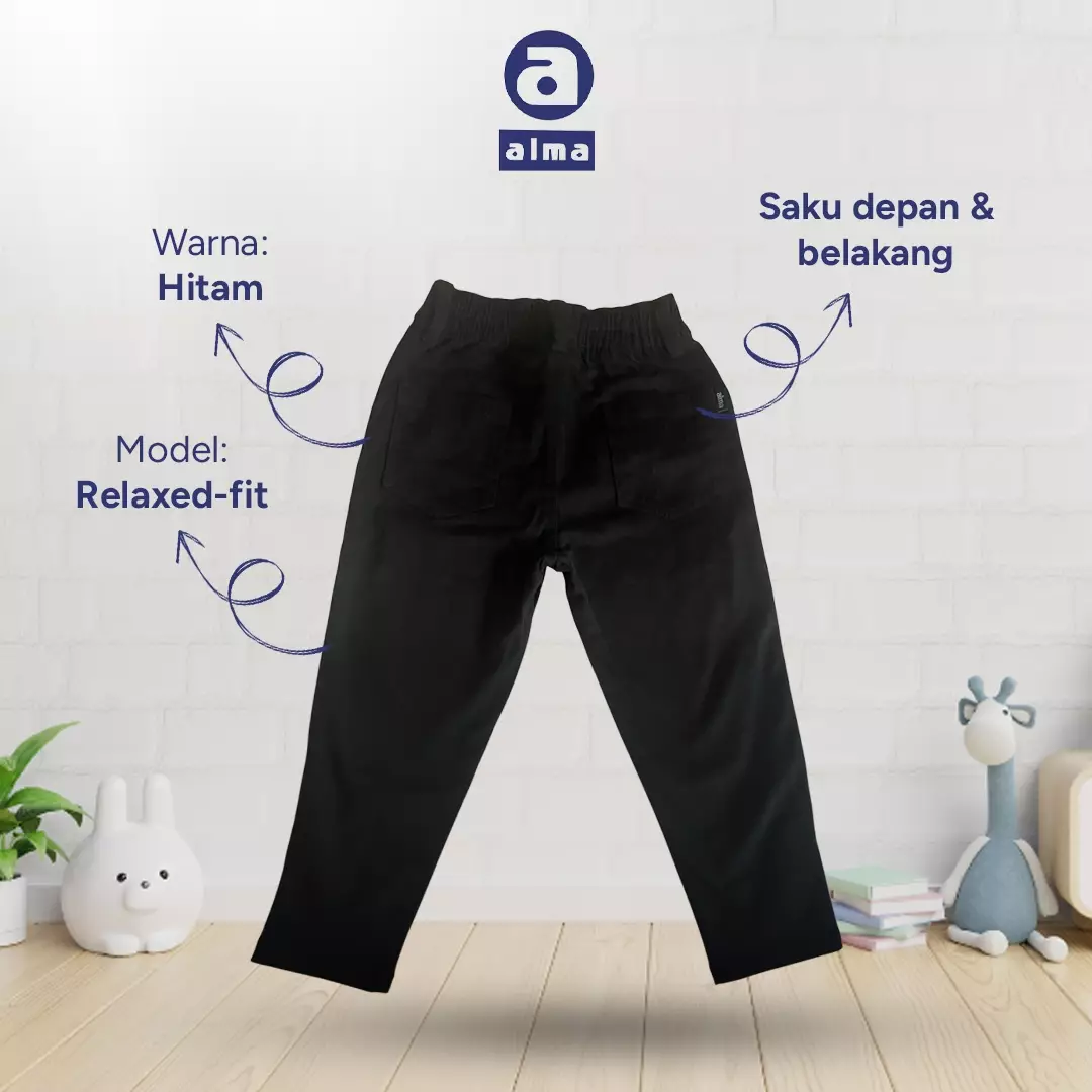 Alma kids and Baby Alma Core Black Pants