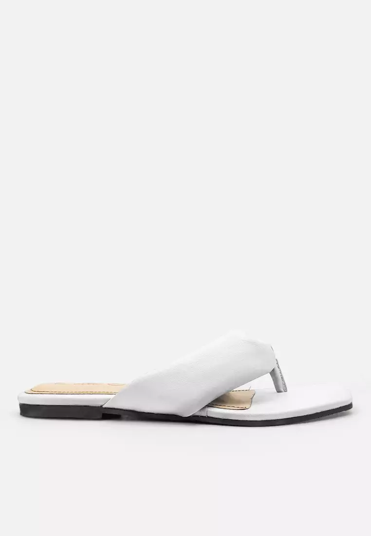 Women Flat Sandal Flip Flop Bow