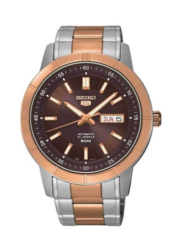 seiko watch rose gold