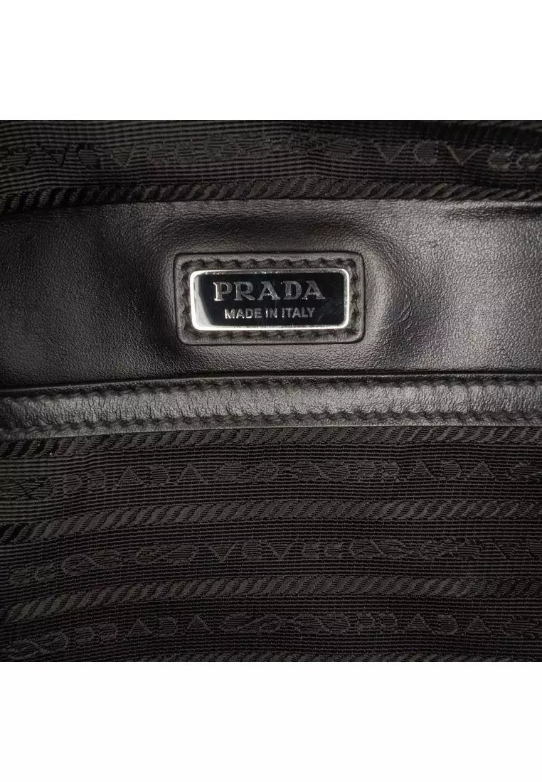 Pre-Loved Prada Saffiano Brique Crossbody