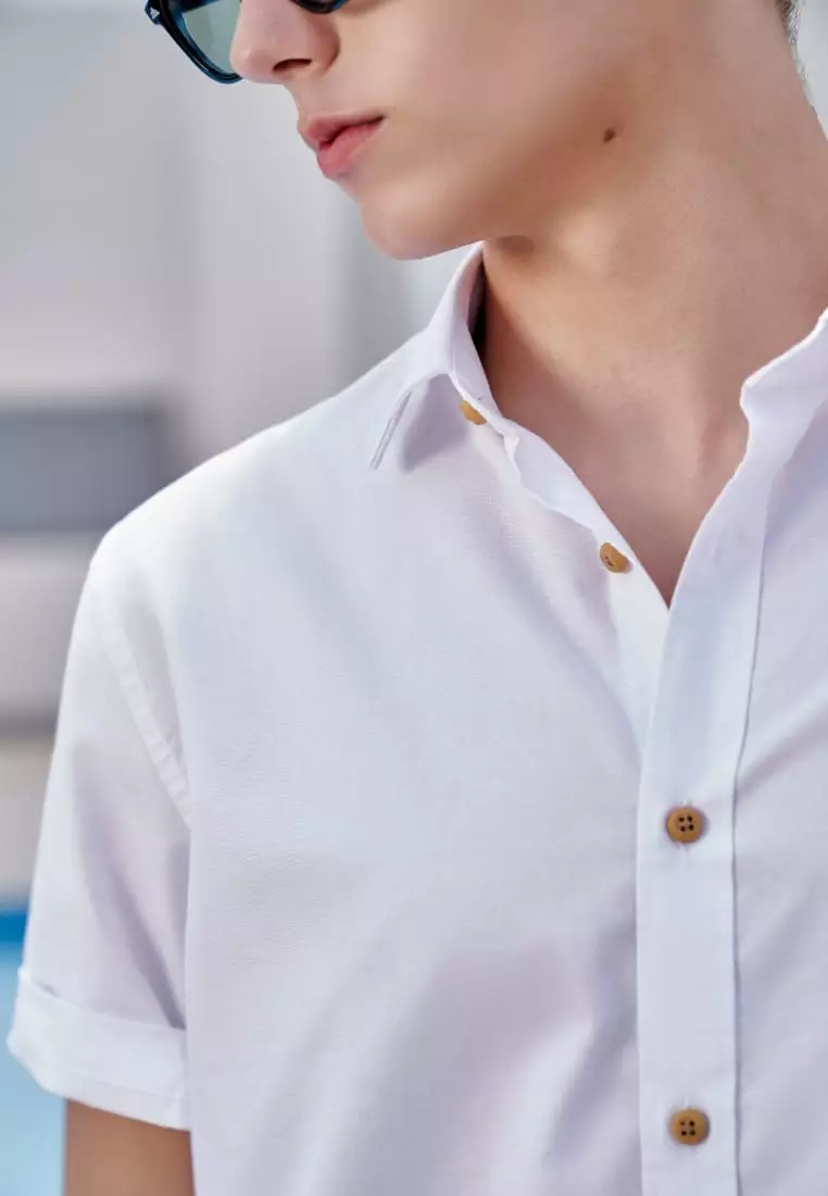 G2000 X Rodrigo-Saldana Oxford Comfort Fit Casual Shirt