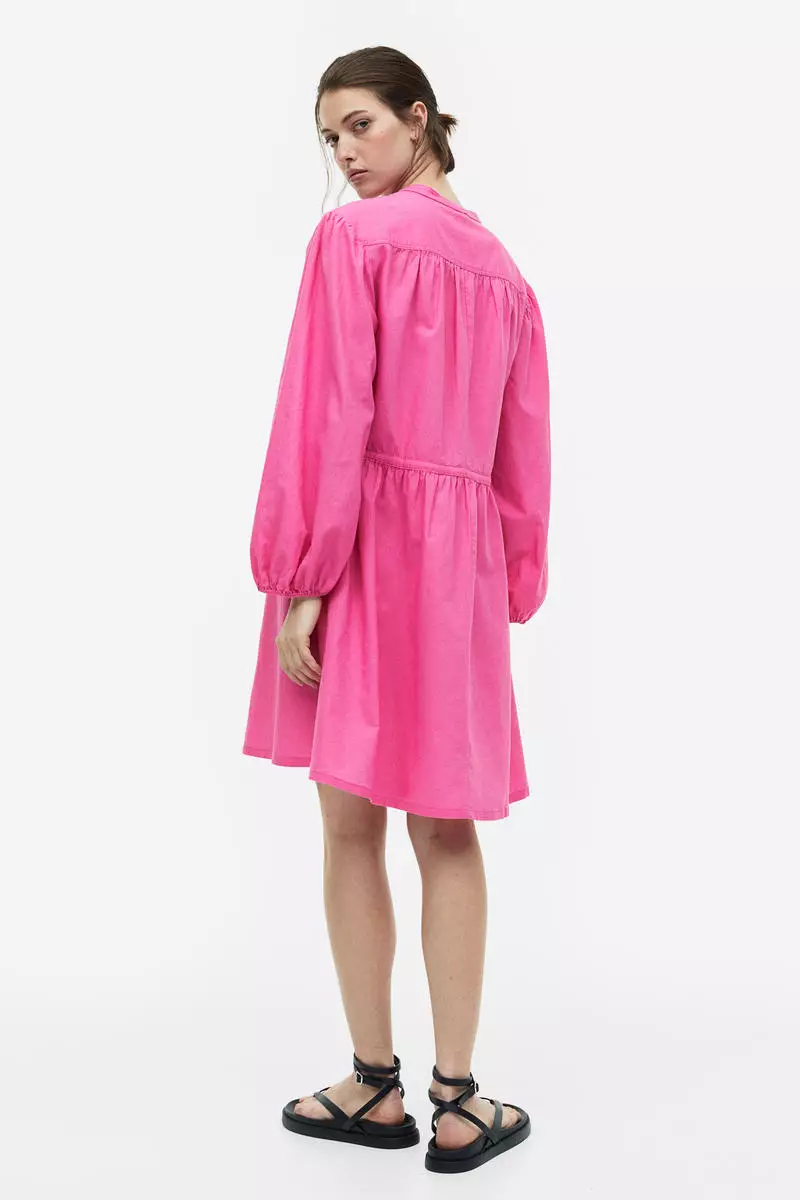 Buy H&M Linenblend dress 2024 Online ZALORA Philippines