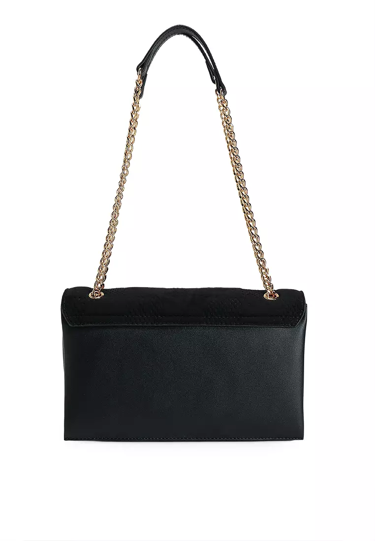 Logo Lettering Shoulder Bag (nt)